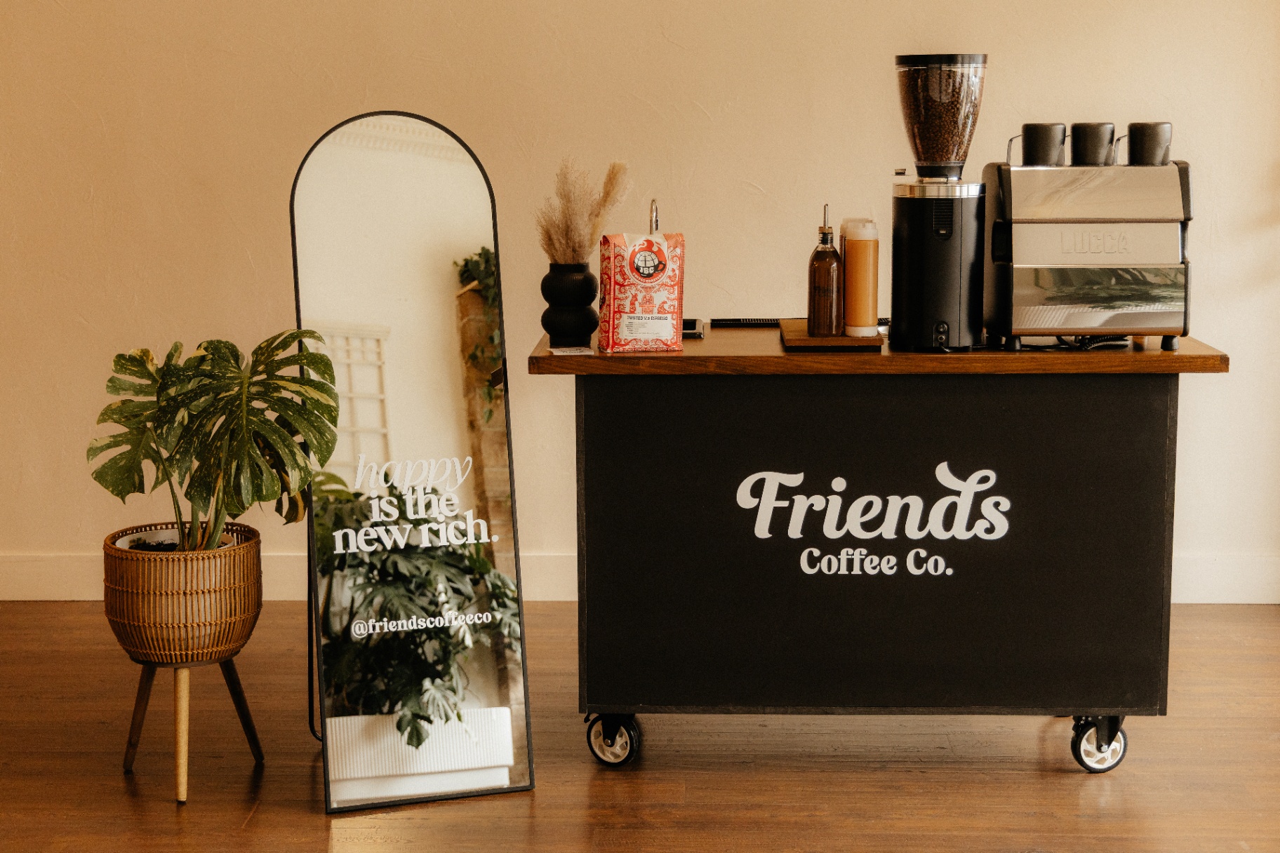 The Friends mobile espresso cart